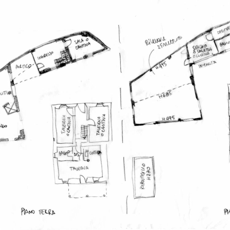 Sketches for a house