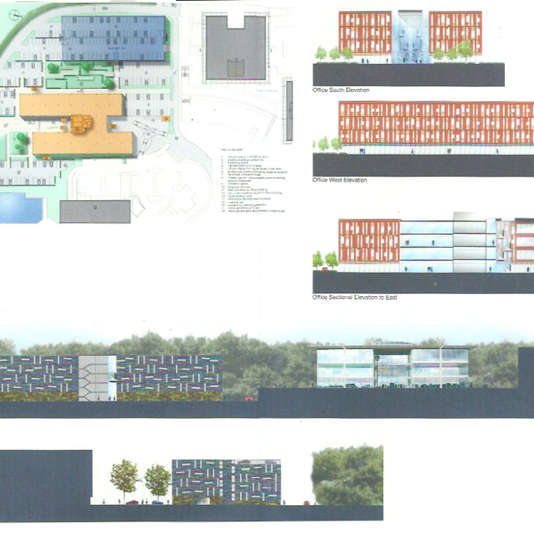 Windmill Hill office block and car park, Swindon, AWW Architects